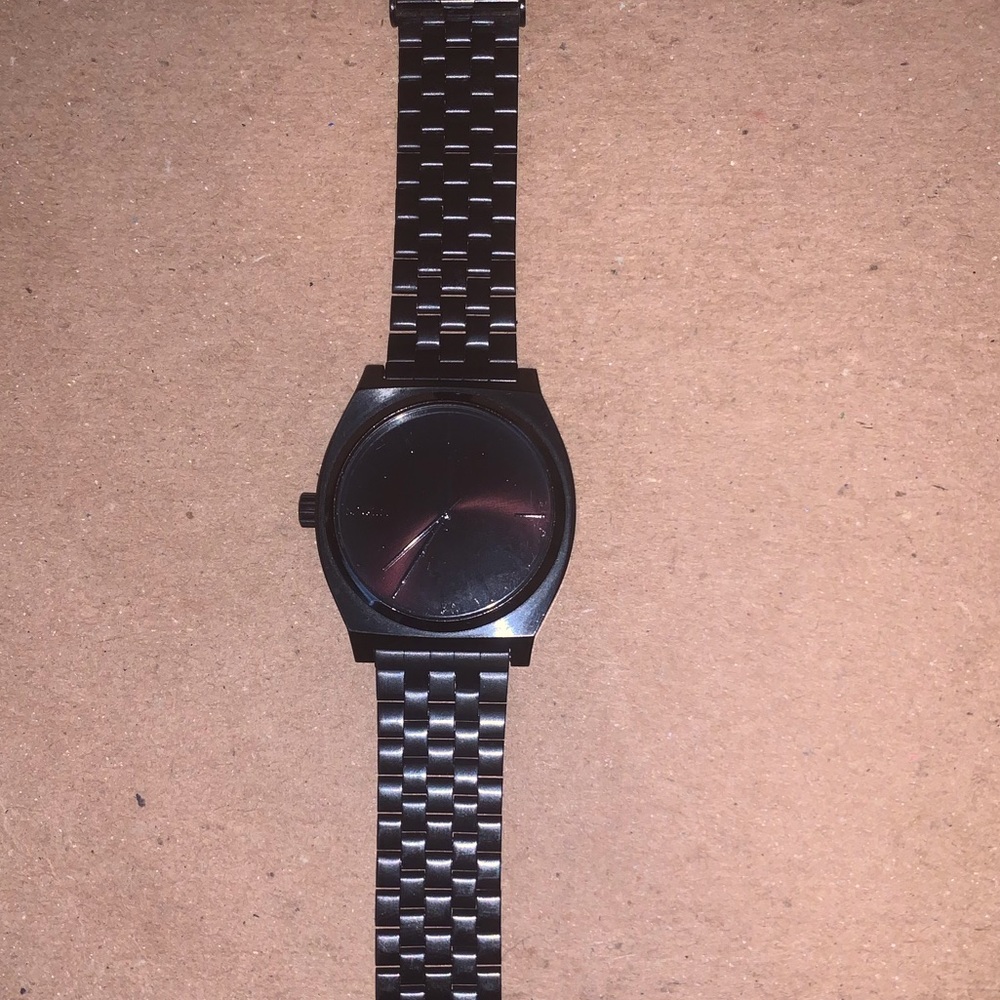 Nixon Time Teller Watch- All Black